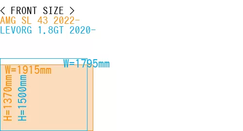 #AMG SL 43 2022- + LEVORG 1.8GT 2020-